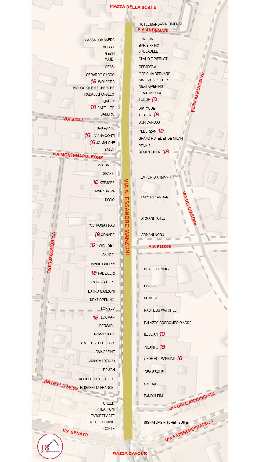 Mappatura_Via Manzoni Mappatura_Via Manzoni